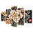Maymie - Roses Wall Art 5 Piece