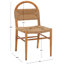 Chaise d'appoint en bois massif Kashmir-847065999