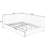 Full Size Upholstered Tufted  Bed Frame-751314189-751314188