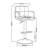 Aarvin Swivel Adjustable Height Bar Stool-71053729
