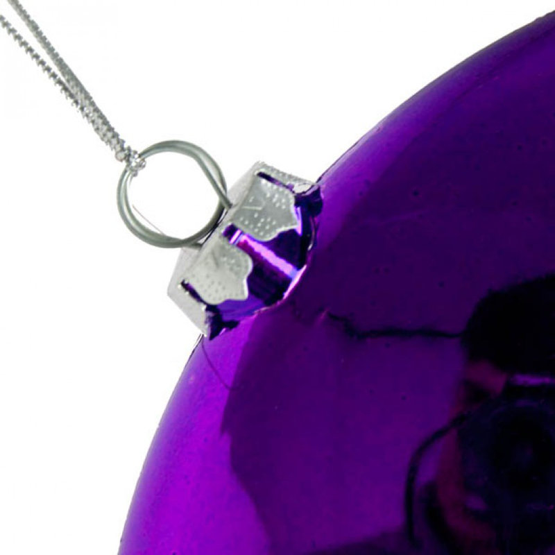 Bauble, Purple, 20cm W x 20cm H