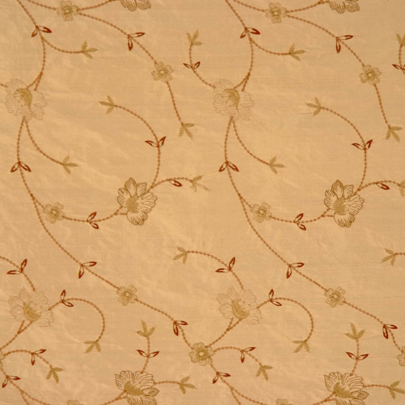 Allure Floral Fabric, Beige