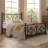 Black Queen Size Metal Bed Frame with Headboard and Footboard, Victorian Butterfly Platform Bedframes, Heavy Duty Platform Storage Bed, Noise-Free Slatted Base-490440644-490440646