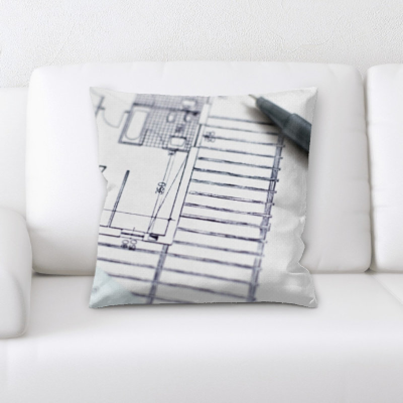 Housse et insert de coussin carré Waldo
