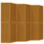 Aleinah 215 cm W 6 - Panel Solid Wood Folding Room Divider-220551951