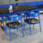 Maggee 4 - Person Trestle Dining Set