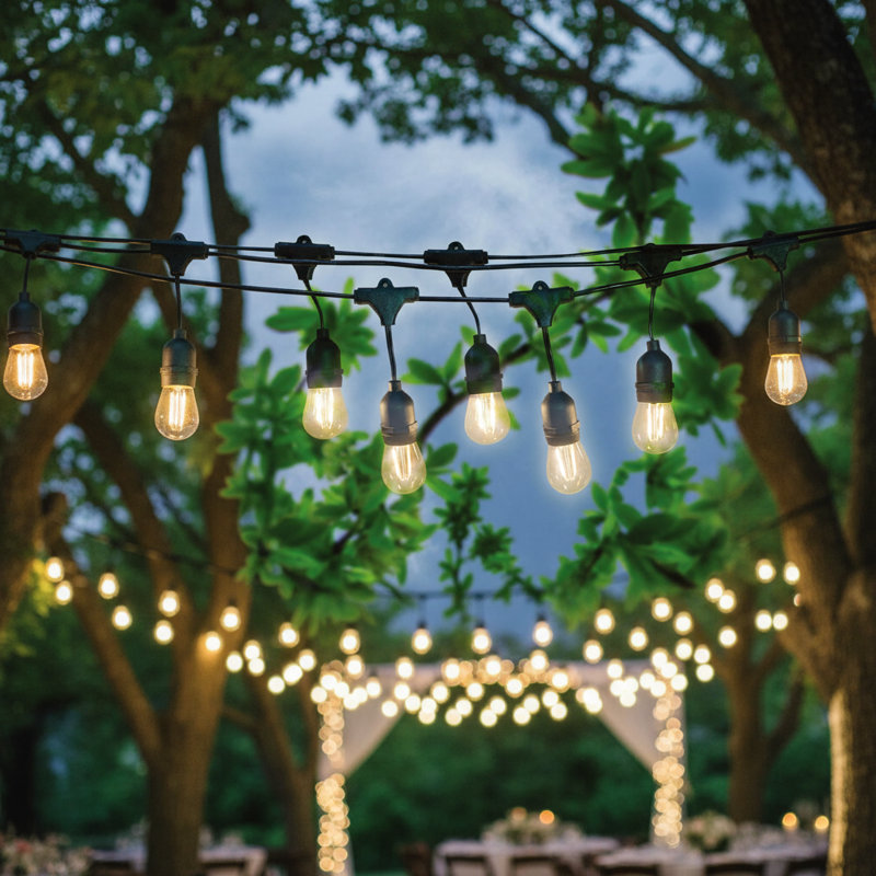 12 Lt S14 LED Patio Drop Light