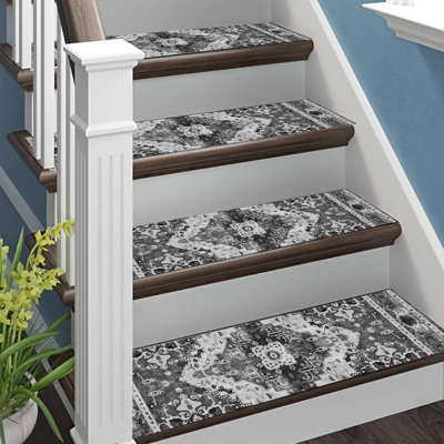 Tapis d'intérieur non glissant de 15 pi avec tapis antidérapant et tapis antidérapant pour enfants, enfants et animaux de compagnie