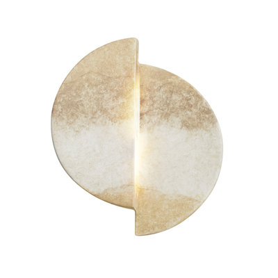 Tenny Single Light Ceramic Flush Mount Sconce