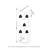 Daly 4-Tier Freestanding Rotating 360 Display Bookshelf, Bookcase, Storage Rack, White