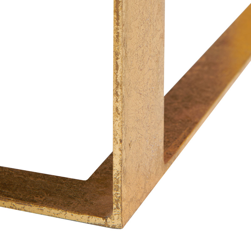 Lever Glass End Table