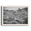 Great Wall Fog - reproduction de photo sur toile encadrée-157346998-157347004