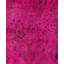 Overdyed Hand-Knotted Wool Modern-Contemporary Pink Runner 2' 6" x 7' 5"