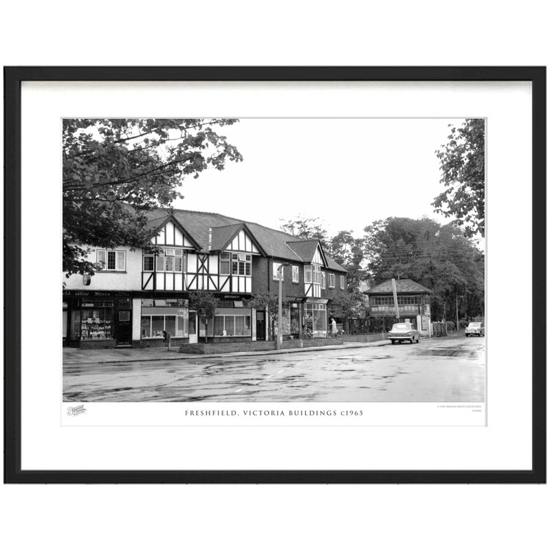 Freshfield, Victoria Buildings C1965 by Francis Frith - Single Picture Frame Print, 28cm H x 36cm W x 2.3cm D
