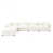Chenille blanche