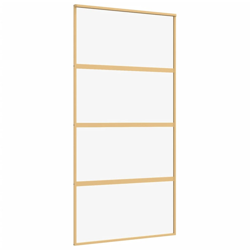Birgitta Sliding Door, 102.5cm W x 205cm H, Gold