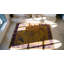 Yellow / Gold Orange Floral 1920s Hand Knotted Pile Wool Antique Rectangle Rug