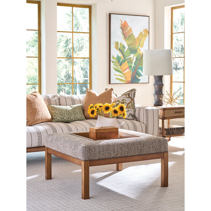 Crandon Park Square Ottoman
