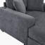 Chaise longue surdimensionnée 43,5 "avec station de charge-102038759