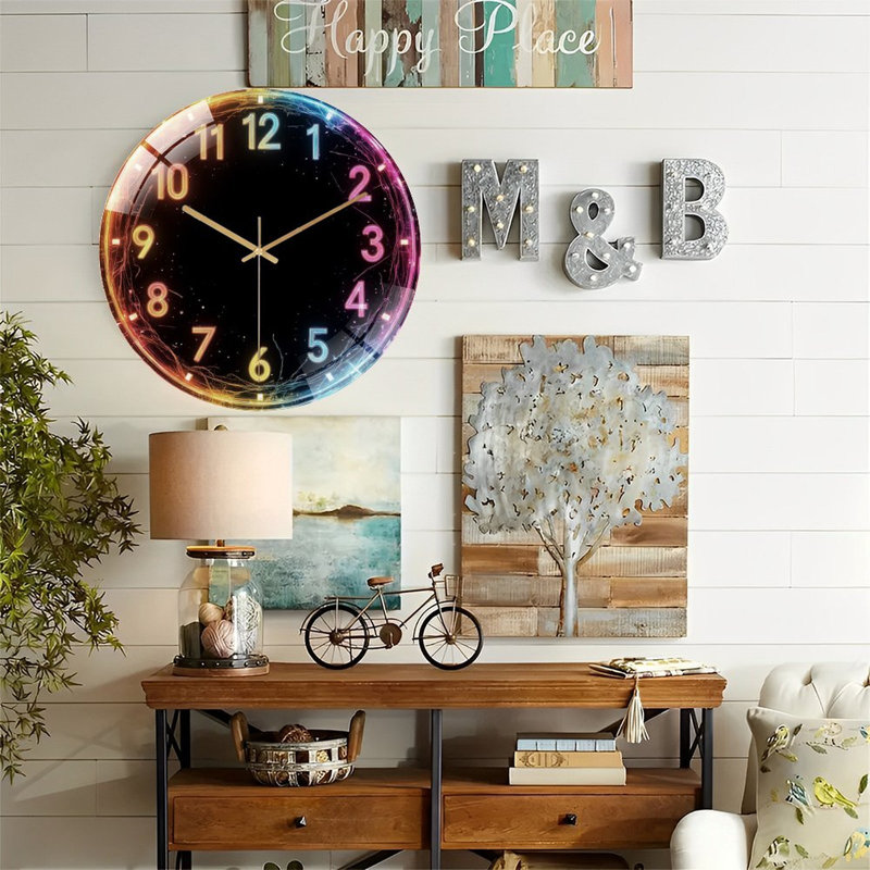 Horloge murale 12 po