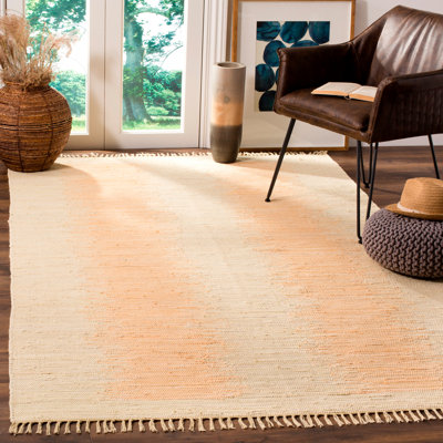 Cayman Hand Woven Cotton Abstract Rug