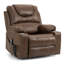 Fauteuil inclinable électrique surdimensionné de 38,2 po de largeur avec système de chauffage et de massage-290141280