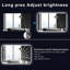 Miroir rectangulaire rétroéclairé pour salle de bain 30 po x 40 po-583486136