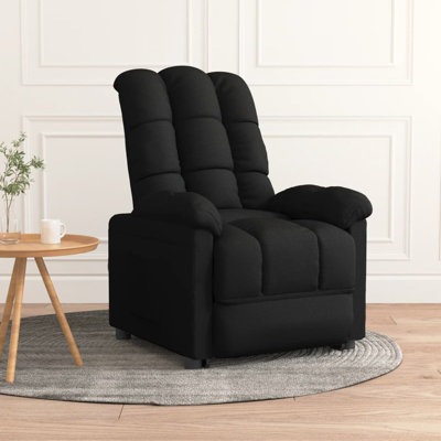 Adelbrand Recliner Leisure Adjustable Cozy Chair for Home Theater Cinema Fabric