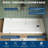 60" x 32" Shower Pan - Right Drain, Non-Slip Textured Surface, ABS Single Threshold Shower Base with Drain Kit, Easy Installation, White-136103559-136103566