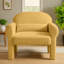 Fauteuil d'appoint à accoudoirs avec coussin lombaire-1534274502