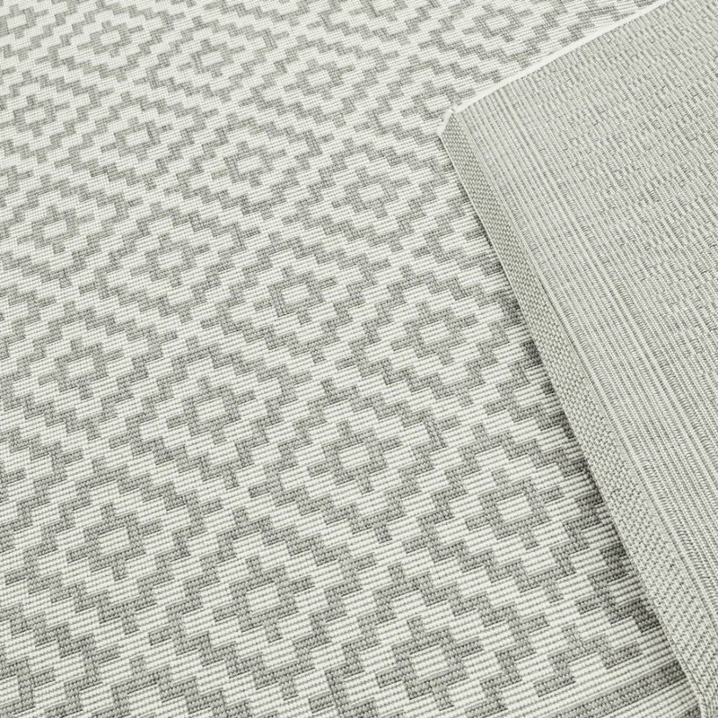 Laberge Geometric Indoor / Outdoor Area Rug, Rectangle 160 x 230cm