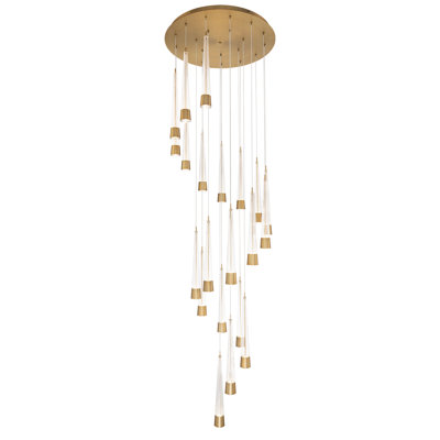 Quill Round Multi-Light 4-CCT Pendant