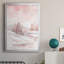«Blush Winter», reproduction encadrée de qualité supérieure - prête à être accrochée-88260130-88260134