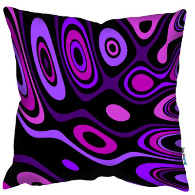 Ocean Bed Abstract Cushion