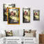 Charmant chalet rouge III - reproduction sur toile-1188579064-1188579063