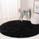 Assar Black Area Rug