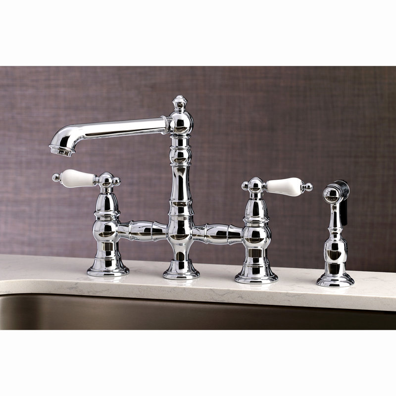 Robinet de cuisine Kingston, Chrome poli