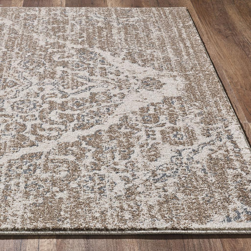 Caples Oriental Indoor Rug, Rectangle 5'2'' x 7'2''