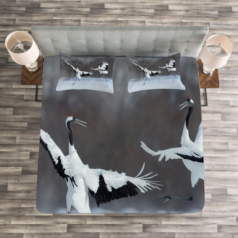 Coastal Polyester Coverlet, Queen Coverlet + 2 Shams