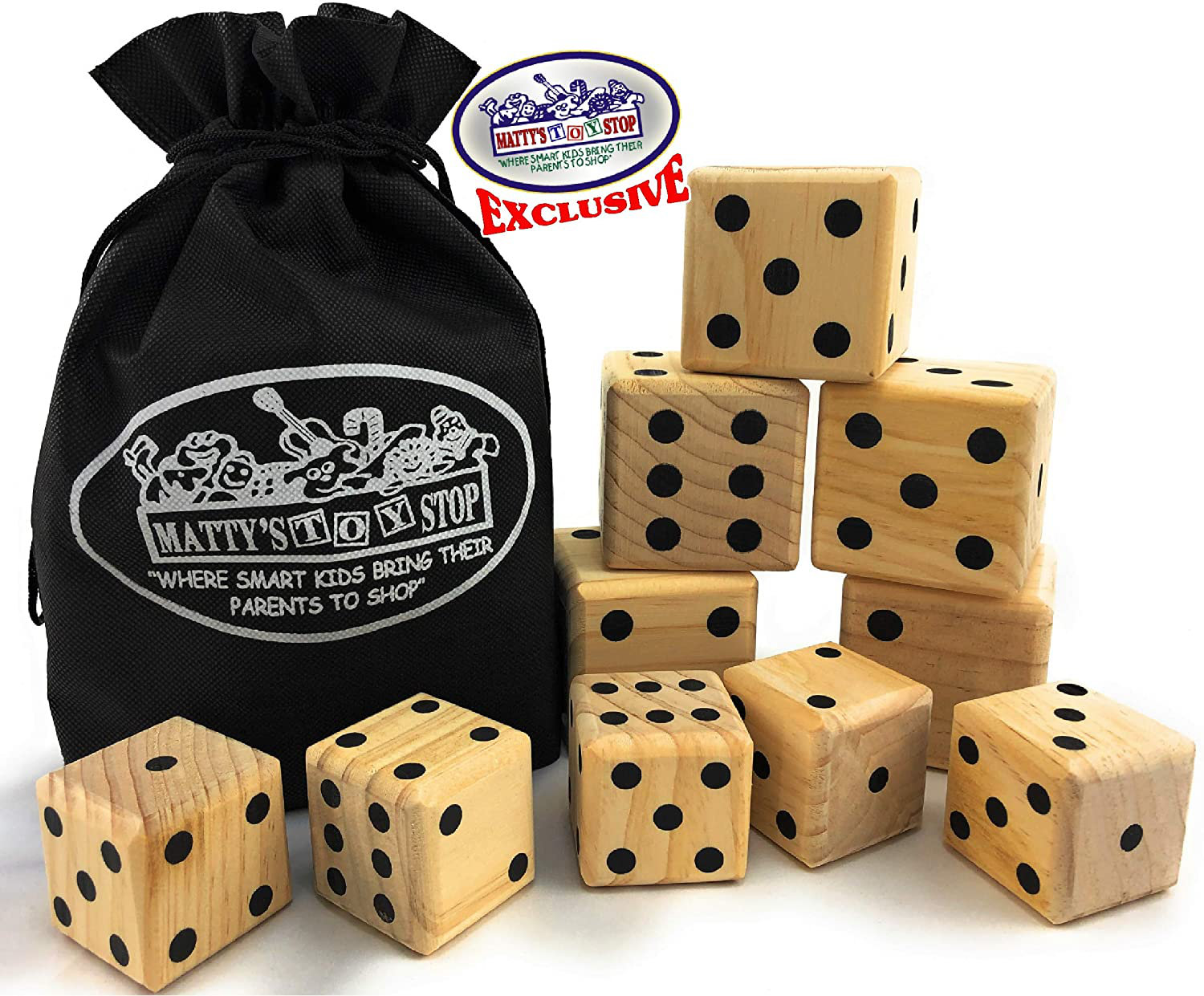 Pair O Dice - Special Wood PLA Version