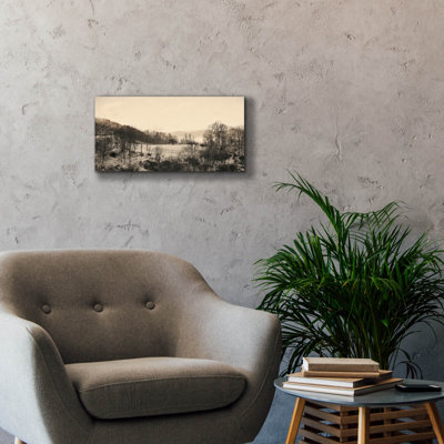 «Foggy Mountain 2» par Alicia Ludwig, art mural sur toile