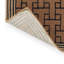 Geometric Area Rug in Light Brown/Black-1827563039