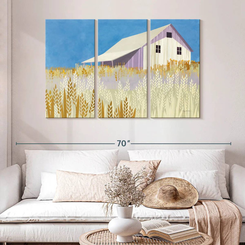 Alvord Wheat Fields, 32" H x 50" W