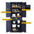 72" Kitchen Pantry  with Adjustable Shelves and a Large Drawer, Navy Blue-101174231