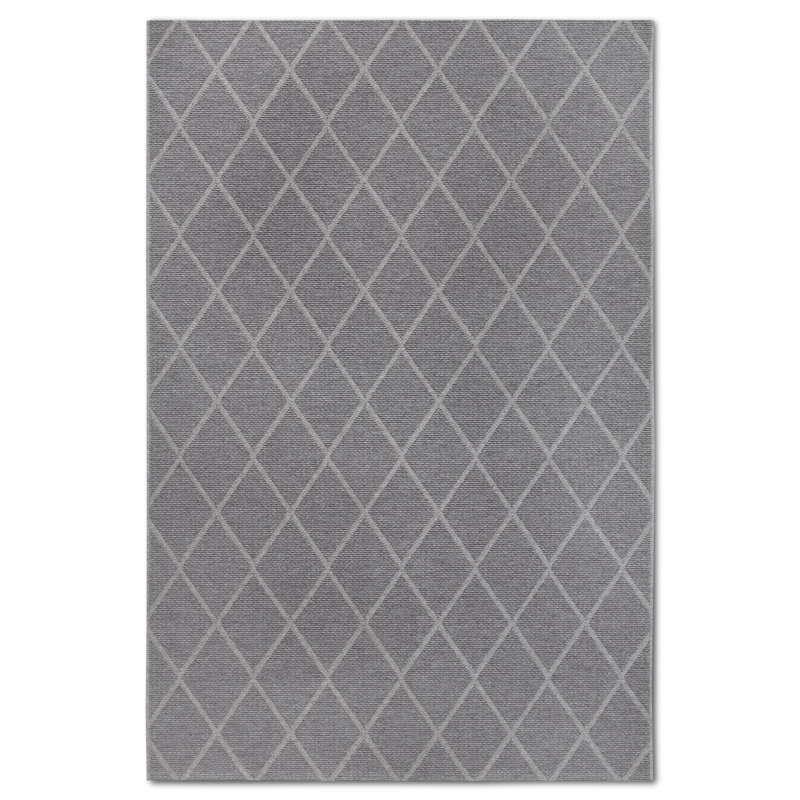 Kollektion 1843 No Pattern And No Solid Colour Gray Brown Area Rug, Rectangle 200 x 290cm