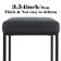 Romigh Upholstered Counter Stool with Metal Frame (Set of 3)