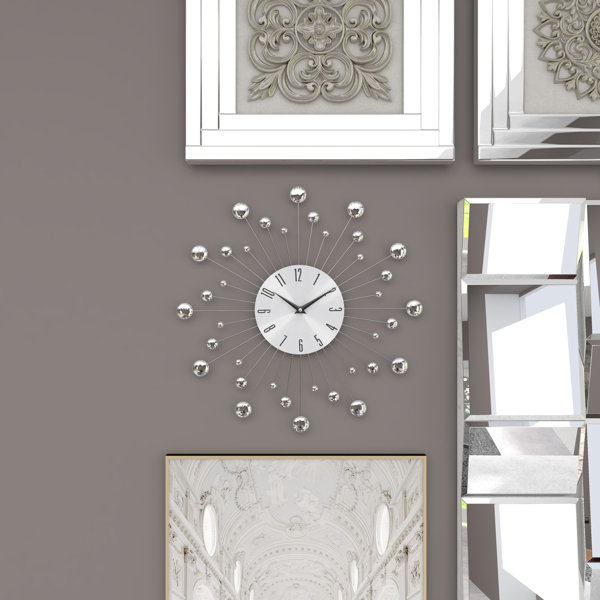 Modern Geometric 44 Wall Clock by The Old Art Studio