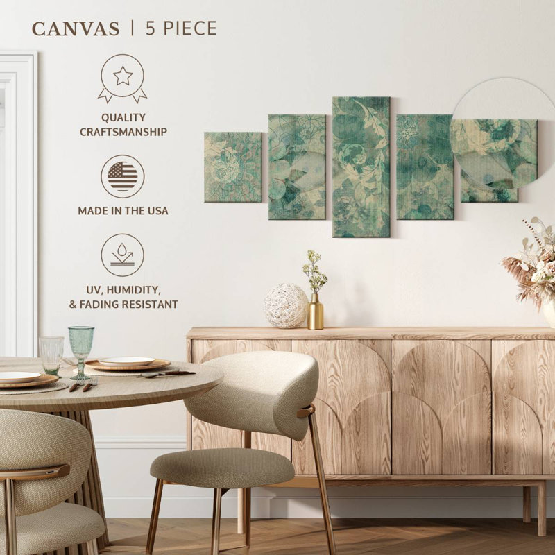 Fleurs de rêve en fleurs, H 24 po x l 55 po
