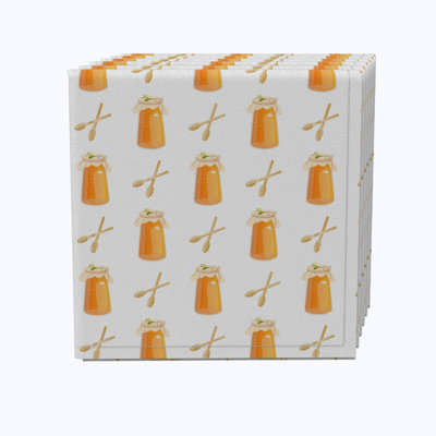 100% Cotton No Pattern Square Napkin