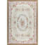 Aubusson Renaissance Hand Knotted Wool Oriental Area Rug in Natural/Brown